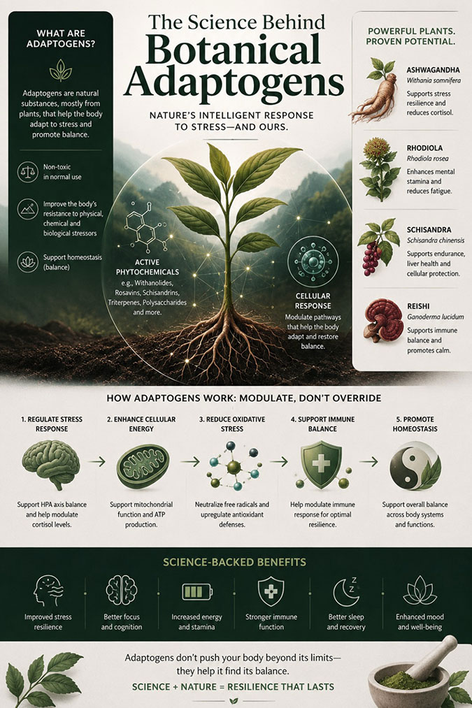 Behind Botanical Adaptogens