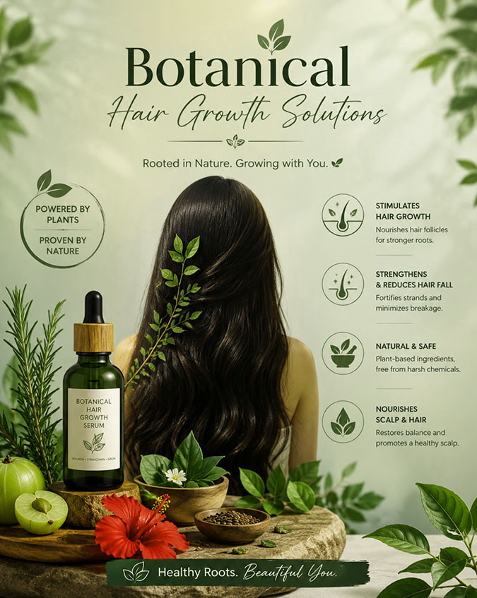 Botanical Hair Growth Solutions