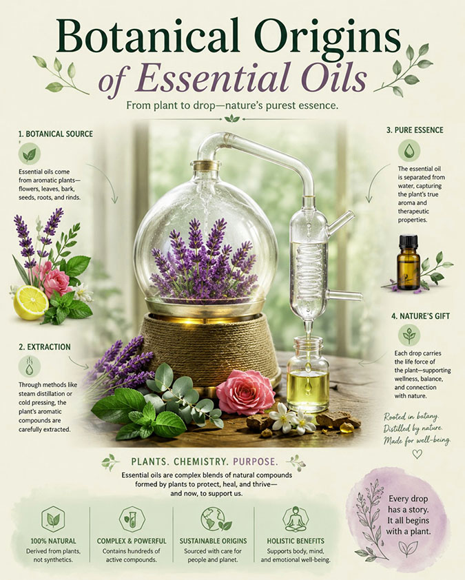 Botanical Origins of Essential Oils