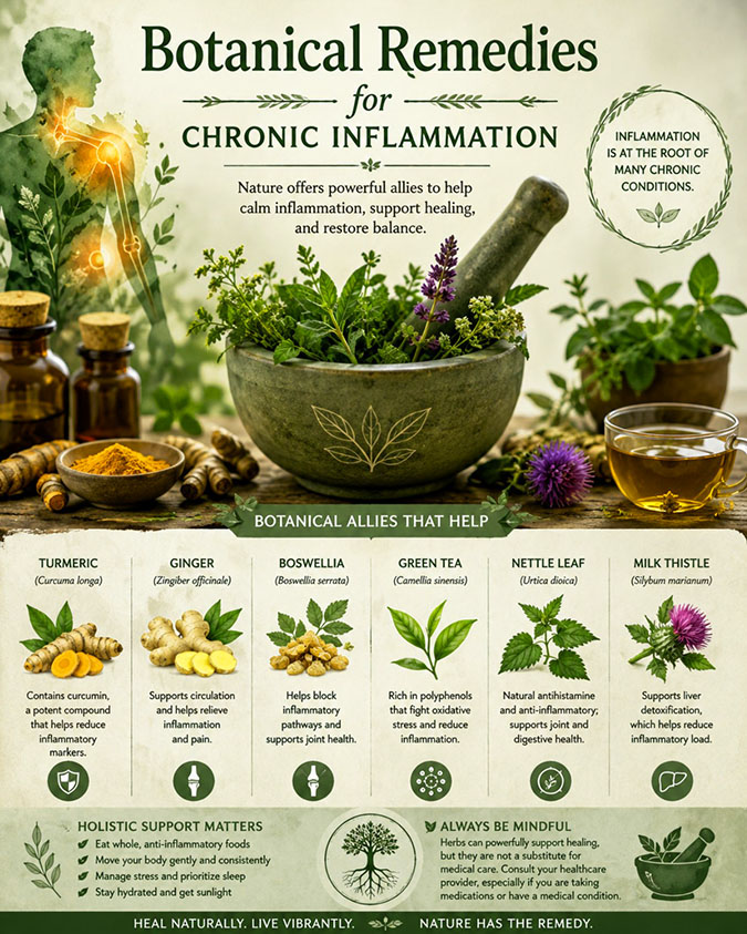 Botanical Remedies for Chronic Inflammation