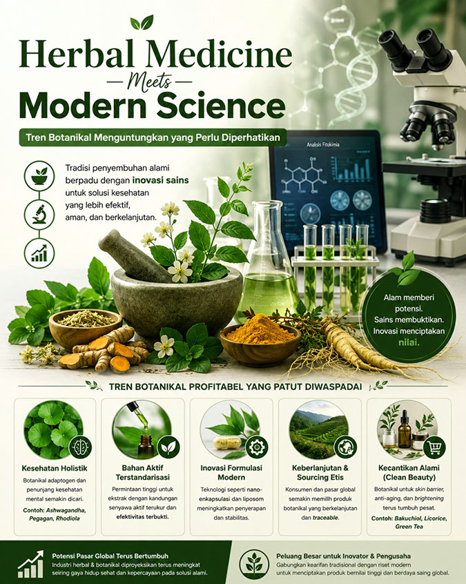 Herbal Medicine Meets Modern